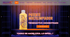 Desktop Screenshot of limpieza-bmlinex.com