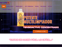 Tablet Screenshot of limpieza-bmlinex.com